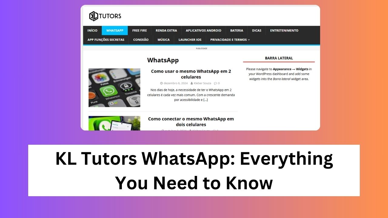 KL Tutors WhatsApp: Everything You Need to Know