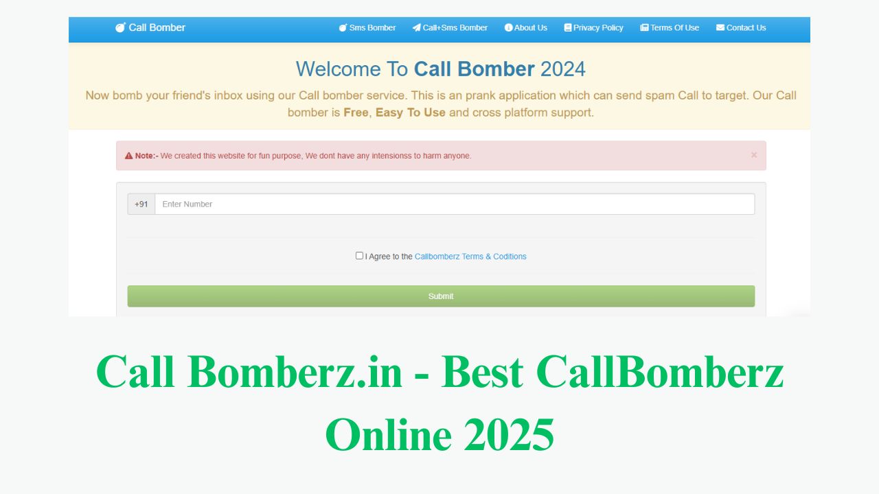 Call Bomberz.in - Best CallBomberz Online 2025