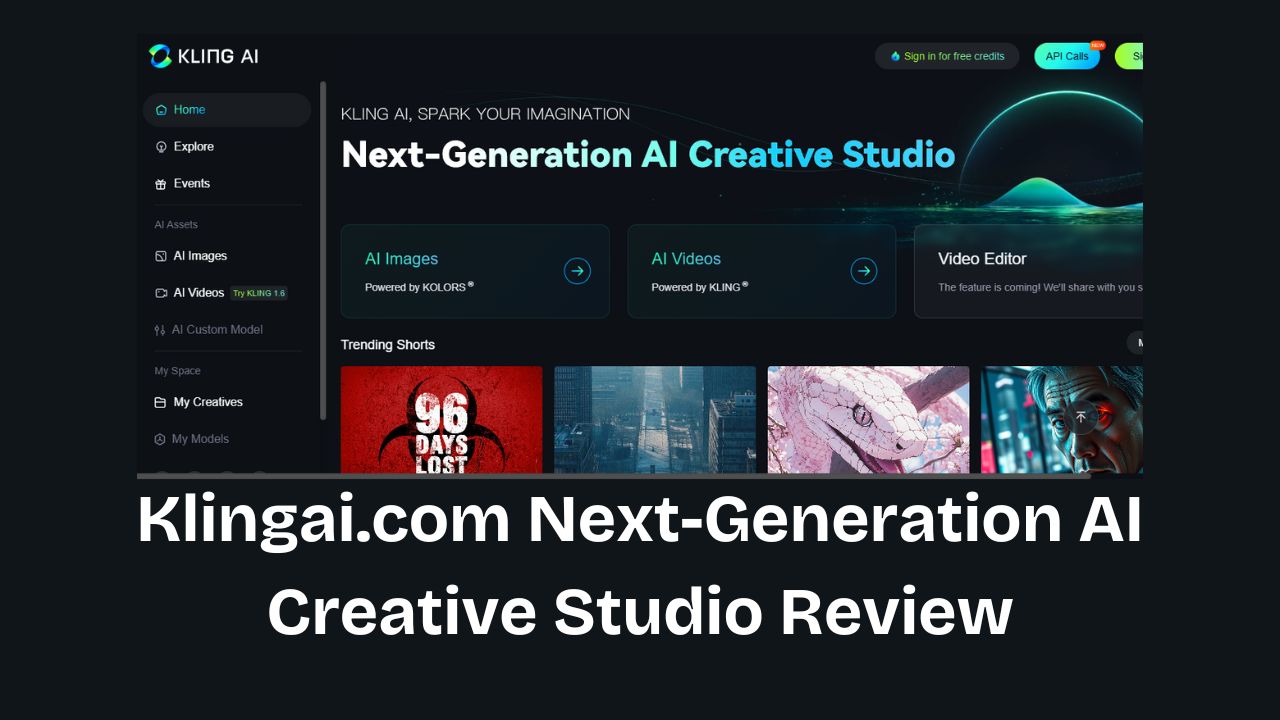 Klingai.com Next-Generation AI Creative Studio Review